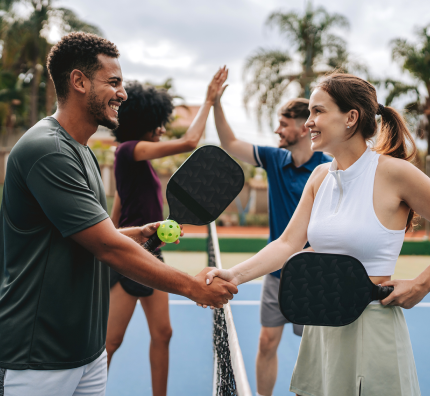 Pickleball camp partnership